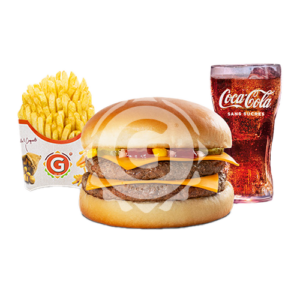 Menu Double Cheese
